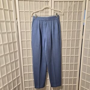 ST.John Collection Blue Knit Pants Sz  6